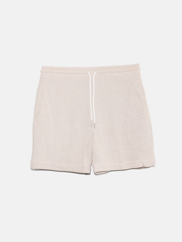 linen-effect shorts