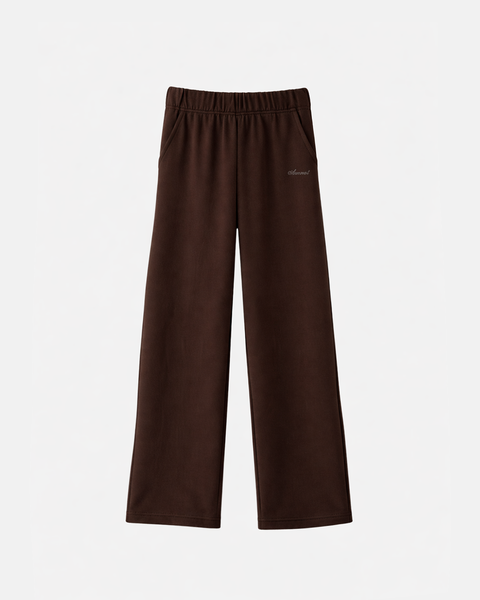 Pantalon de jogging ample en molleton de bambou