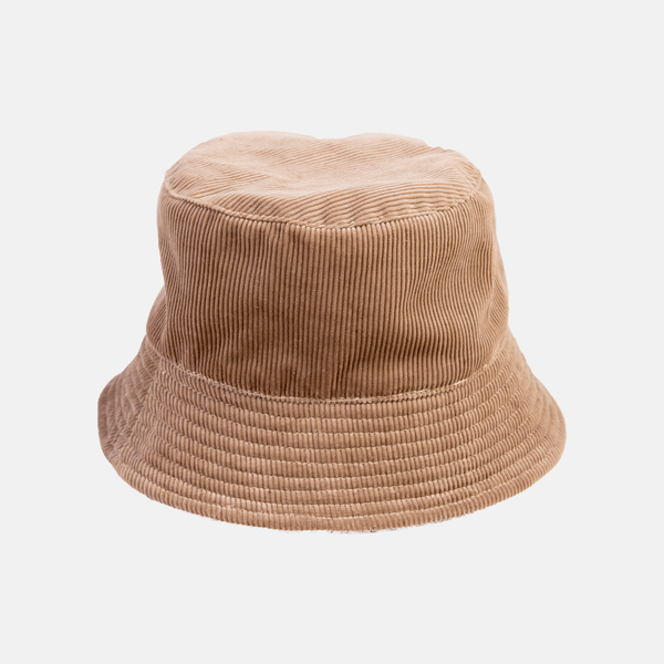 Corduroy reversible bucket hat